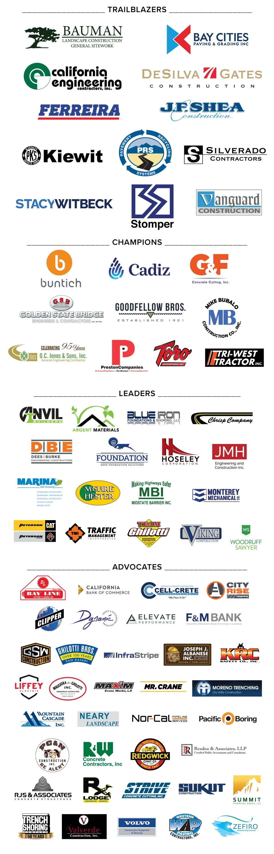 2024 PAC Sponsors