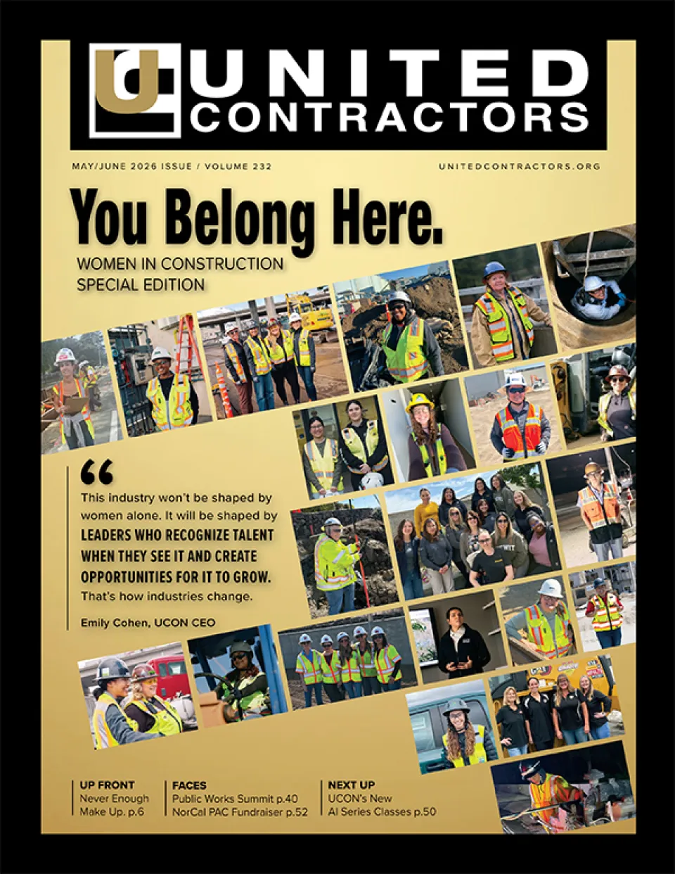 Cover of UCON magazine for May June 2026