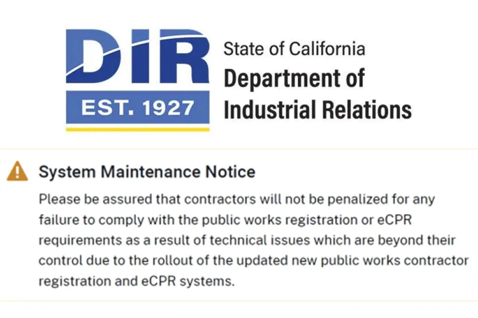 DIR System Failure