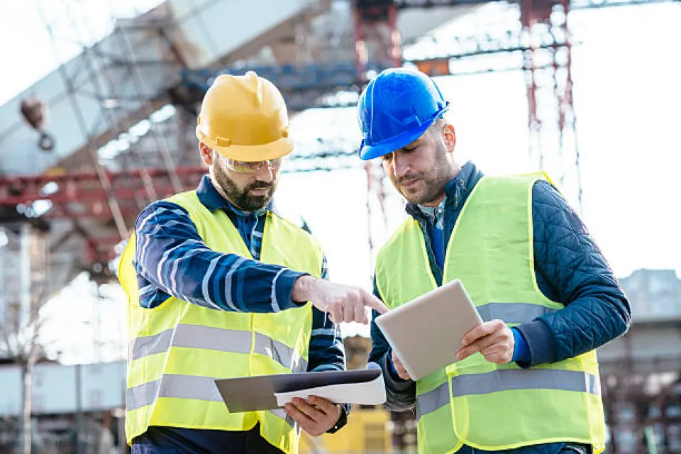 Construction jobsite